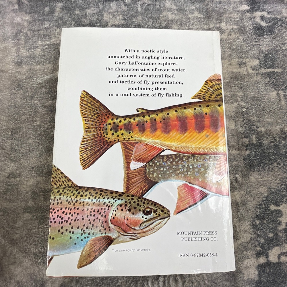 Challenge of the Trout by Gary LaFontaine Fly Fishing Hardcover - Picture 2 of 5